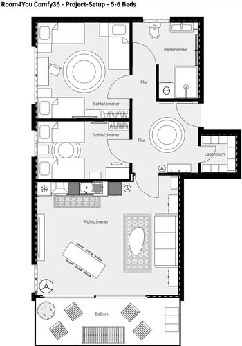 Flex 3: 5x Twin plus Schlafsofa Flex 3: 5x Twin plus Schlafsofa