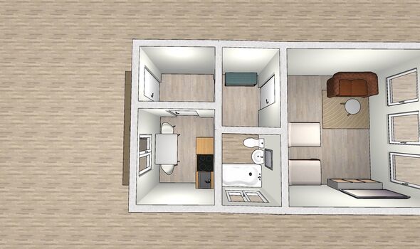 EMAS 1 / Whg. mit 2 Einzelbetten, WLAN, Küche, Waschmaschine Bild 2 EMAS 1 / Whg. mit 2 Einzelbetten, WLAN, Küche, Waschmaschine Bild 2