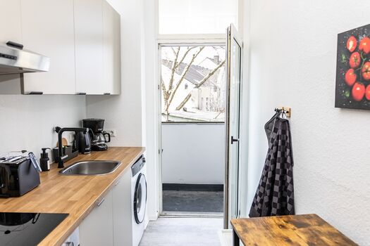 CosyHomes24 (GE09c) • Highspeed Wifi • Balkon• Stellplatz Picture 4 CosyHomes24 (GE09c) • Highspeed Wifi • Balkon• Stellplatz Picture 4