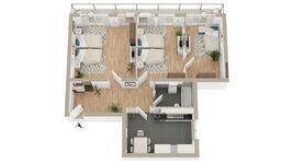 CosyHomes24 (MH06) • Stellplatz • Balkon • City Obrázok 3 CosyHomes24 (MH06) • Stellplatz • Balkon • City Obrázok 3