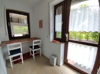 Eine voll ausgestattete Küche Eine voll ausgestattete Küche