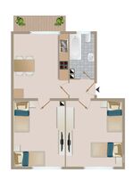 CosyHomes24 (GE09b) • Balkon • Higspeed-Wifi • Stellplatz Picture 3 CosyHomes24 (GE09b) • Balkon • Higspeed-Wifi • Stellplatz Picture 3