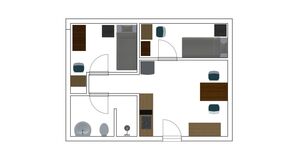 Grundriss, 1. Etage Grundriss, 1. Etage