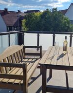 Große Terrasse Erdgeschoss Zugang von EG Flur/Schlafzimmer Große Terrasse Erdgeschoss Zugang von EG Flur/Schlafzimmer