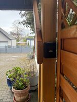 Schlüsselbox am Carport Schlüsselbox am Carport