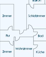 Grundriss Wohnung / Apartment Layout Floor Plan Grundriss Wohnung / Apartment Layout Floor Plan