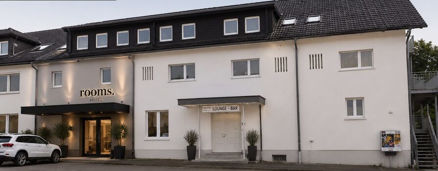 Hotel .rooms: Top-Lage D/CH-Grenze: Modernes Boarding House am Bahnhof Hotel .rooms: Top-Lage D/CH-Grenze: Modernes Boarding House am Bahnhof