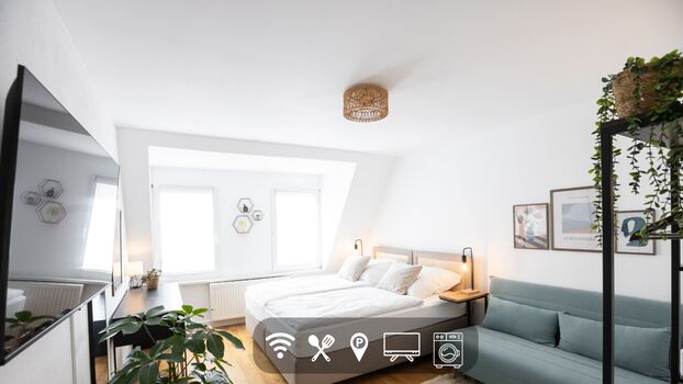 Quality Apartments | 2–3 Rooms · 4–6 Bed · Central · Parking Quality Apartments | 2–3 Rooms · 4–6 Bed · Central · Parking