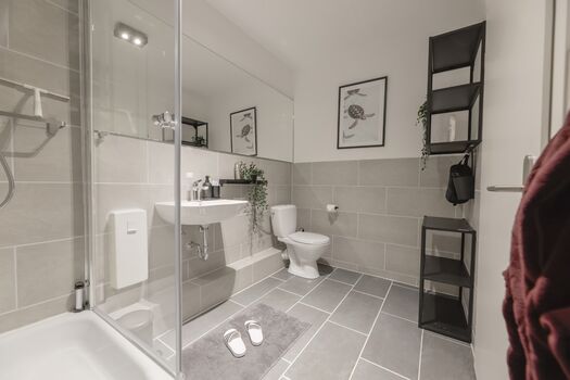 Apartment 1- Badezimmer Apartment 1- Badezimmer