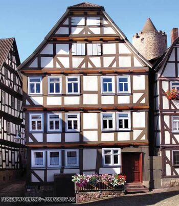 Außenansicht Fachwerkhaus Außenansicht Fachwerkhaus