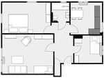 Ferienwohnung Blinkfüür - Wohnung für max. 3 Personen Bild 4 Ferienwohnung Blinkfüür - Wohnung für max. 3 Personen Bild 4