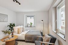 Schlafsofa im Wohnzimmer Schlafsofa im Wohnzimmer