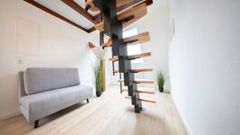 Wohnbereich mit Schlafsessel Wohnbereich mit Schlafsessel