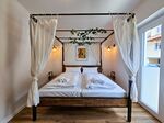 Schlafzimmer 2: Handtücher und Bettwäsche für alle Gäste vorhanden Schlafzimmer 2: Handtücher und Bettwäsche für alle Gäste vorhanden