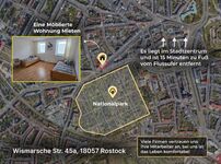 Möblierte Wohnung im Zentrum von Rostock | Langfristige Vermietung Bild 3 Möblierte Wohnung im Zentrum von Rostock | Langfristige Vermietung Bild 3