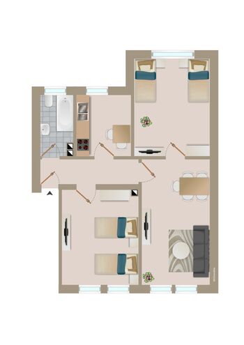 CosyHomes24 (GE11) • Highspeed-Wifi • Stellplatz • Smart-TV Picture 3