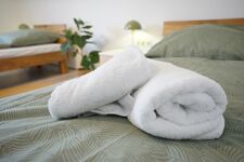 Grundausstattung Handtücher und Bettwäsche