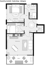 Flex4: 2x Kingsize plus Schlafsofa