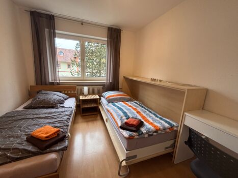 1 Schlafzimmer von 3