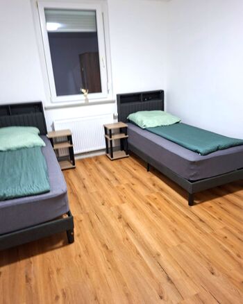 3 Zimmer Wohnung in Heilbronn, 5 Einzelbetten für 5 Pers.