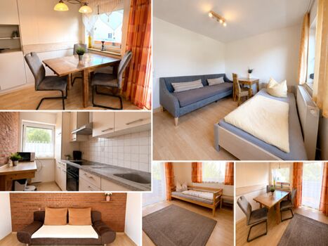 Apartments für 2-20 Pers. 👤 je 2-Zimmer/Bad/Küche - nähe Passau