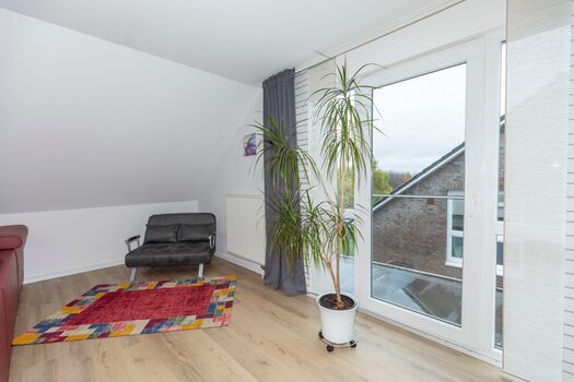Wohnzimmer mit Schlafsessel