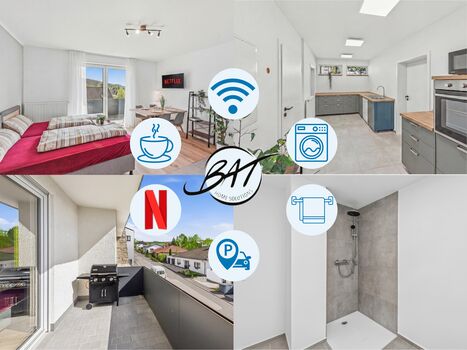 BAT Home Solutions | Trierweiler | 5 Unterkünfte | 29 PAX