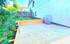 Weitläufige Dachterrasse – Erholung mit Panoramablick über Trierweiler