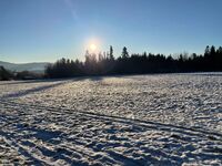 Wanderwege im Schnee