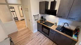 Voll ausgestattete Küche