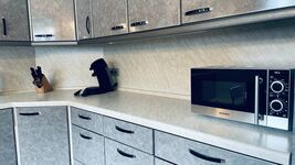 Voll ausgestattete Küche