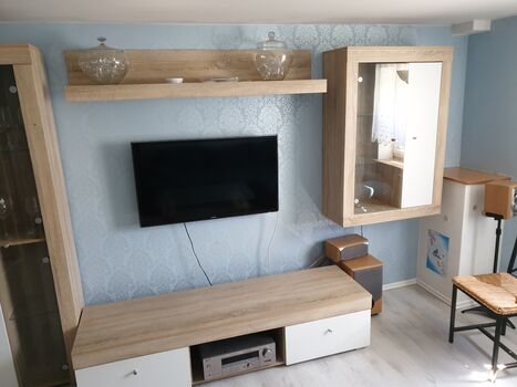 Wohnzimmer Souterrainwohnung