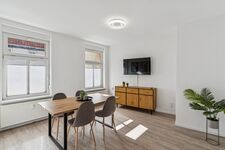 Wohnzimmer mit Fernseher 50 Zoll