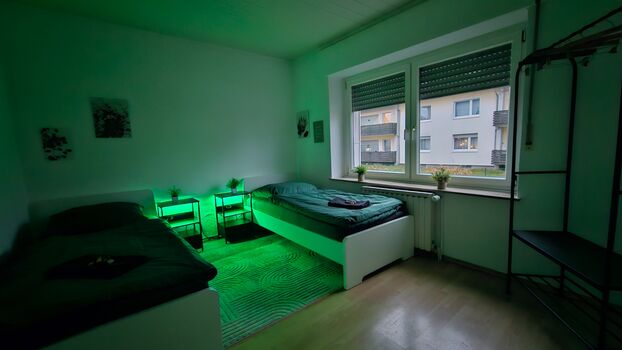 2 Bett Schlafzimmer 