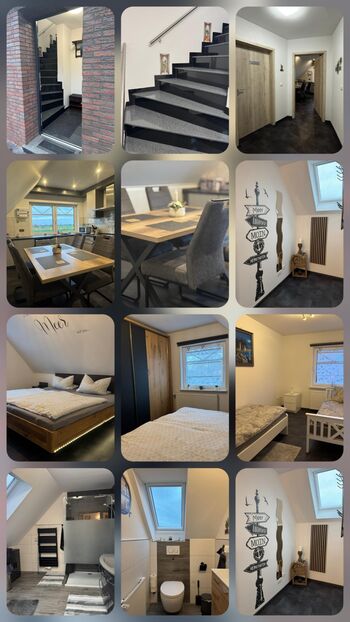 Ferienwohnung "Weitblick", schicke, moderne Wohnung.