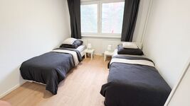 Ganze Wohnung mit Einzelbetten, WLAN, Küche, Parkplatz, TV Zdjęcie 2