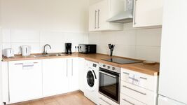 Ganze Wohnung mit Einzelbetten, WLAN, Küche, Parkplatz, TV Zdjęcie 8