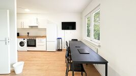 Ganze Wohnung mit Einzelbetten, WLAN, Küche, Parkplatz, TV Zdjęcie 5