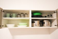 Kochgeschirr ist vorhanden