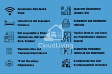 DO8 / CloudLiving Moderne Unterkunft mit WLAN, Küche, Parkplatz Obrázok 7
