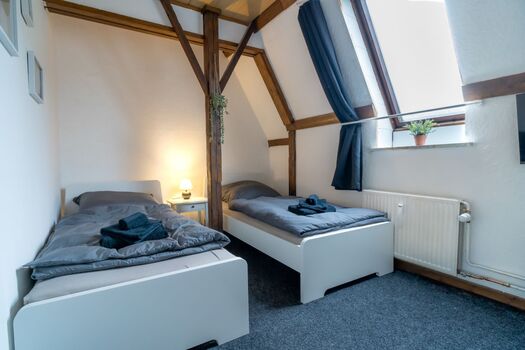 Schlafzimmer mit Smart-TV