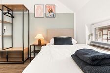 Fewos LUX+LUMEN - Einzelbetten, Waschmaschine, Top Küchen Bild 5