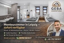 15 Schlafzimmer Apartmenthaus mit Loggia's uvm. Leipzig + Pension Zdjęcie 1