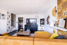 Living Room: 30sqm, Couch, TV,, Design-Decoration