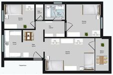 Exclusives Business Apartment, vollmöbliert am Bremer Kreuz. Bild 4