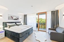 Jeder bekommt sein eigenes Schlafzimmer mit Balkon 