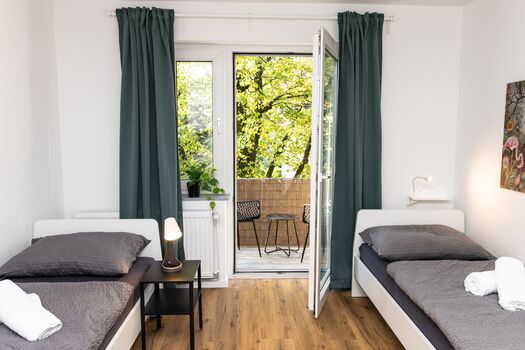 CosyHomes24 (GE09e) • Highspeed Wifi • Balkon • Stellplatz Zdjęcie 2