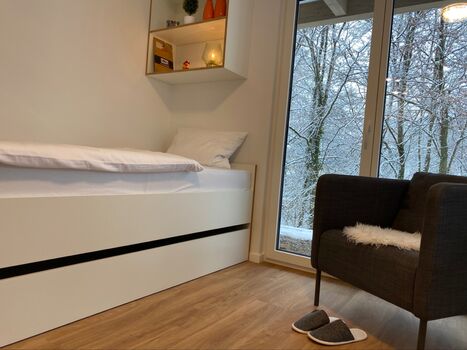 moderne möblierte Apartments in ruhiger Lage mit guter Erreichbarkeit