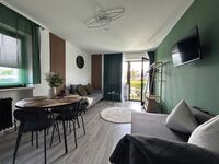 Komfortable 2-Zimmer-Wohnung mit Terrasse und Parkplatz Zdjęcie 9