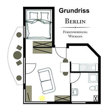 Berlin Oase - gemütliche Wohnung mit Balkon 400 m bis Berlin Picture 5